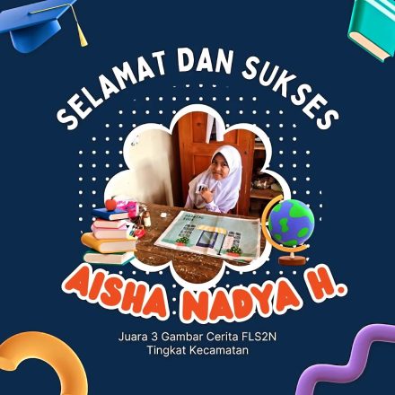 Aisha Nadya H., Siswi SDN Sirnamanah Juara 3 Gambar Cerita FLS2N Tingkat Kecamatan!